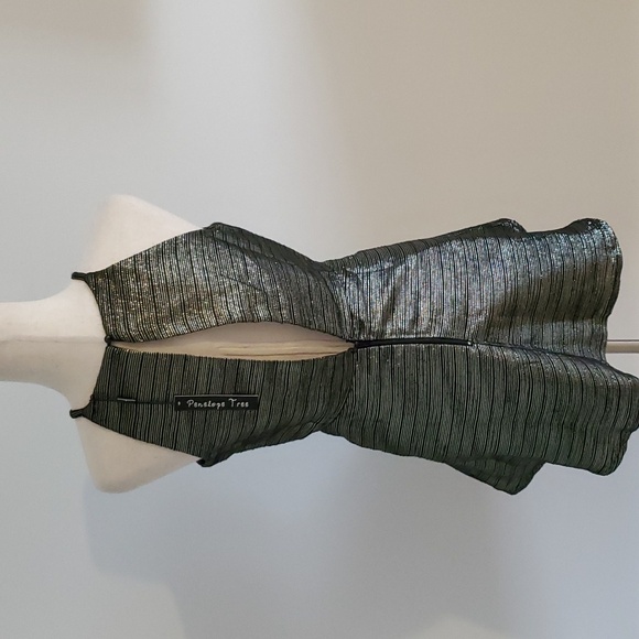 Penelope Tree Womens black and gold  mini dress size  XS new with tags - Picture 4 of 9